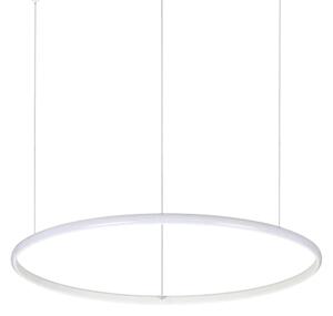 Ideal Lux - LED Lustr na lanku HULAHOOP LED/28W/230V 3000K pr. 61 cm CRI 90 bílá