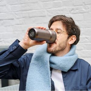 Nerezový termohrnek Ellipse, 375ml, Mepal, antracitový