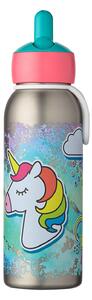 Dětská nerezová lahev, 350ml, Mepal, jednorožec