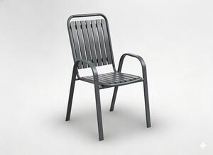Zahradní židle DERON šedá NEO8031
