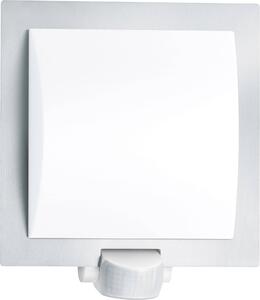 Steinel AUSSENLEUCHTE L 20 S EDELSTAHL 566814 venkovní nástěnné osvětlení s PIR detektorem LED E27 60 W stříbrná