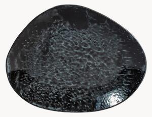 Sada oválných snídaňových talířů z porcelánu Uranus, 4 díly