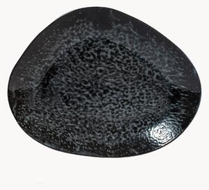 Sada oválných snídaňových talířů z porcelánu Uranus, 4 díly
