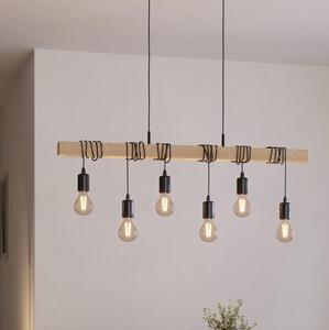Eglo 55242 - Lustr na lanku TOWNSHEND 6xE27/60W/230V
