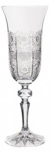 Broušené sklenice na šampaňské, Royal Crystal, 150 ml, 6 ks