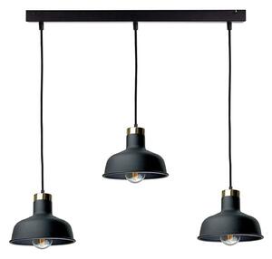 Lustr na lanku HEBE 3xE27/60W/230V černá