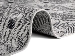 Hanse Home Collection koberce Kusový koberec Flatweave 104860 Black/Cream - 80x150 cm