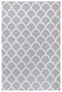 Hanse Home Collection koberce Kusový koberec Flatweave 104864 Cream/Black – na ven i na doma - 80x150 cm