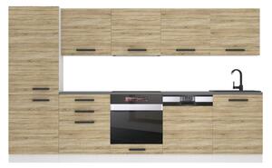 Kuchyňská linka Belini Premium Full Version 300 cm dub sonoma s pracovní deskou ROSE Výrobce
