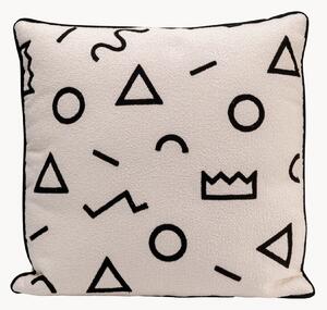 Bouclé polštář Geometric