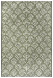 Mujkoberec Original Kusový koberec Mujkoberec Original Flatweave 104868 Green/Cream – na ven i na doma - 160x230 cm
