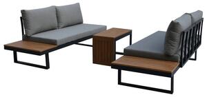 Set zahradního nábytku šedý AZS-G1924 GREY