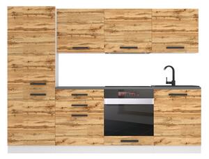 Kuchyňská linka Belini Premium Full Version 240 cm dub wotan s pracovní deskou SANDY Výrobce