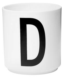 Porcelánový hrnek Letter D Design Letters