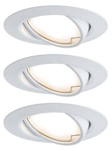 Paulmann 93423 Base vestavné svítidlo, LED, LED, 15 W, bílá, sada 3 ks