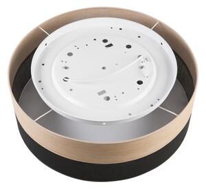 Stropní svítidlo SIRJA WOOD 2xE27/15W/230V pr. 45 cm černá/dub
