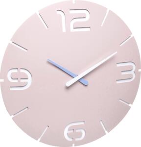 TFA Dostmann 60.3536.16 DCF nástěnné hodiny 35 cm x 3.5 cm , růžová