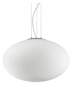 Ideal Lux - Lustr na lanku CANDY 1xE27/42W/230V pr. 40 cm bílá
