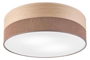 Stropní svítidlo SIRJA WOOD 2xE27/15W/230V pr. 45 cm hnědá/dub