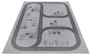 Hanse Home Collection koberce Dětský kusový koberec Flatweave Kids Rugs 104878 Grey - 120x170 cm