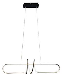 LED Lustr na lanku VERTIGO LED/54W/230V černá