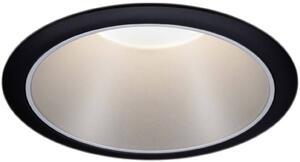 Paulmann 93407 Cole Coin vestavné svítidlo, LED, 6 W, černá, stříbrná
