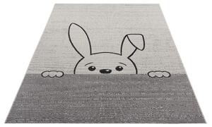 Hanse Home Collection koberce Dětský kusový koberec Flatweave Kids Rugs 104879 Cream/Black - 80x150 cm