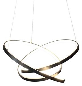 LED Lustr na lanku EMPOLI LED/55W/230V černá