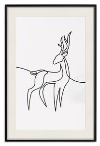 Plakát Zvědavý jelen