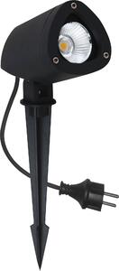 Megatron MT70801 Gartia M LED zahradní reflektor LED pevně vestavěné LED 7.5 W antracitová