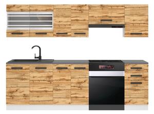 Kuchyňská linka Belini Premium Full Version 240 cm dub wotan s pracovní deskou LILY Výrobce