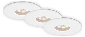 Briloner 7240-036 -SADA 3xLED Koup. pod. svít. ATTACH LED/1,8W/230V IP44 bílá