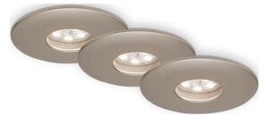 Briloner 7240-032 -SADA 3xLED Koup. pod. svít. ATTACH LED/1,8W/230V IP44 mat chr