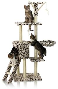 Hawaj Škrabadlo pro kočky 138 cm leopardí vzor 201511