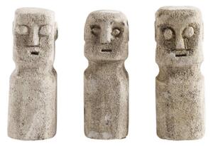 Kamenné sošky Raw sculptures set 3 ks Muubs