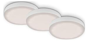 Briloner 7061-436 - SADA 3x LED Koupelnové podhledové svítidlo LED/3W/230V IP44
