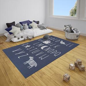 Hanse Home Collection koberce Dětský kusový koberec Flatweave 104886 Blue/Cream - 200x290 cm