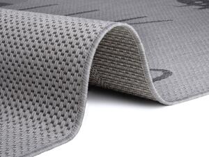 Dětský kusový koberec Flatweave 104887 Silver/Grey-80x150