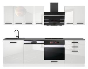 Kuchyňská linka Belini Premium Full Version 240 cm bílý lesk s pracovní deskou SUSAN Výrobce