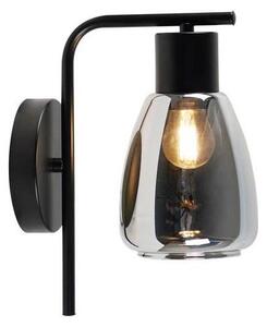 Nástěnná lampa MOLDO 1xE27/40W/230V černá/kouřová černá