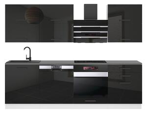 Kuchyňská linka Belini Premium Full Version 240 cm černý lesk s pracovní deskou MADISON Výrobce
