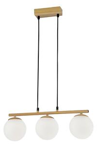 Lustr na lanku CARRINE 3xE14/40W/230V hnědá