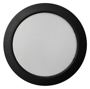 LED Stropní svítidlo ROUND LED/18W/230V 4000K pr. 21,7 cm černá