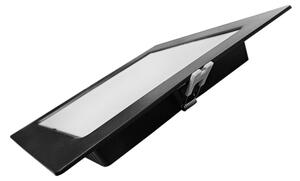 LED Podhledové svítidlo SQUARE LED/18W/230V 4000K 22x22 cm černá