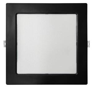 LED Podhledové svítidlo SQUARE LED/18W/230V 4000K 22x22 cm černá