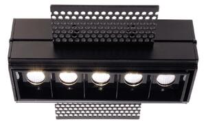IMPR 565253 Zápustné svítidlo Ceti 5 Hide černá 10W LED 3000K 640lm - LIGHT IMPRESSIONS