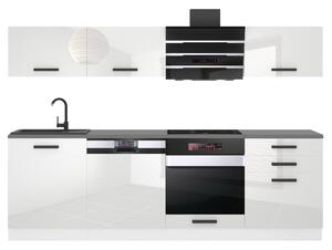 Kuchyňská linka Belini Premium Full Version 240 cm bílý lesk s pracovní deskou LINDA Výrobce
