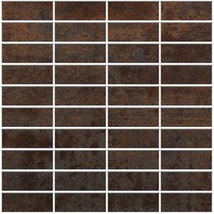 EBS Corten mozaika 30x30 (2,5x7) corten A matná
