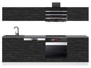 Kuchyňská linka Belini Premium Full Version 240 cm královský eben s pracovní deskou LINDA Výrobce