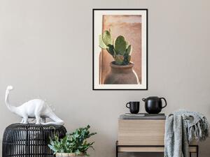 Plakát Kaktus v květináči